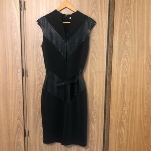 New York & Company Stretch Black Pencil Dress